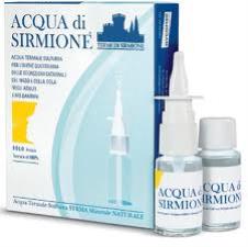 ACQUA DI SIRMIONE  - ACQUA TERMALE SULFUREA - EROGATORE E 6 FLACONCINI