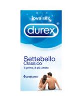 DUREX SETTEBELLO CLASSICO 6 PROFILATTICI