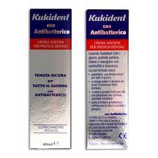 KUKIDENT CON ANTIBATTERICO COMPLETE - CREMA ADESIVA PER PROTESI DENTALI - 47 G