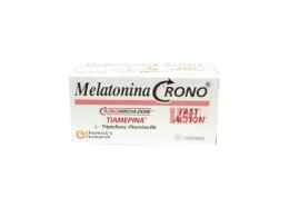 MELATONINA CRONO FAST ACTION INTEGRATORE UTILE PER FAVORIRE IL SONNO FISIOLOGICO - 30 COMPRESSE