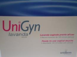 UNIGYN LAVANDA VAGINALE 5 FLACONI MONOUSO DA 100 ml