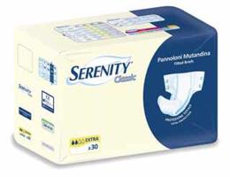 SERENITY PANNOLONE MUTANDINA CLASSIC ASSORBENZA MAXI TAGLIA L - 15 PEZZI